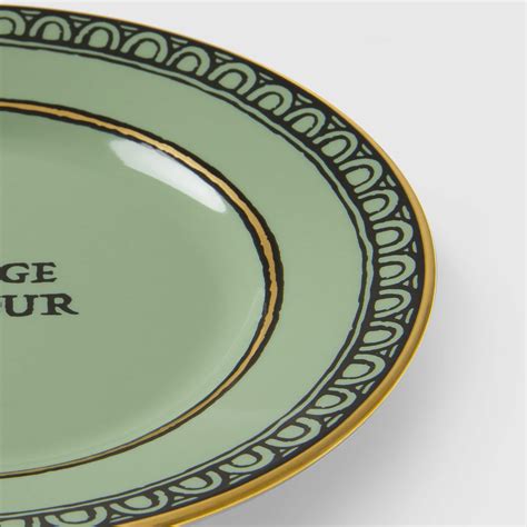 'Prodige d'Amour' bread plate, set of two by Gucci 